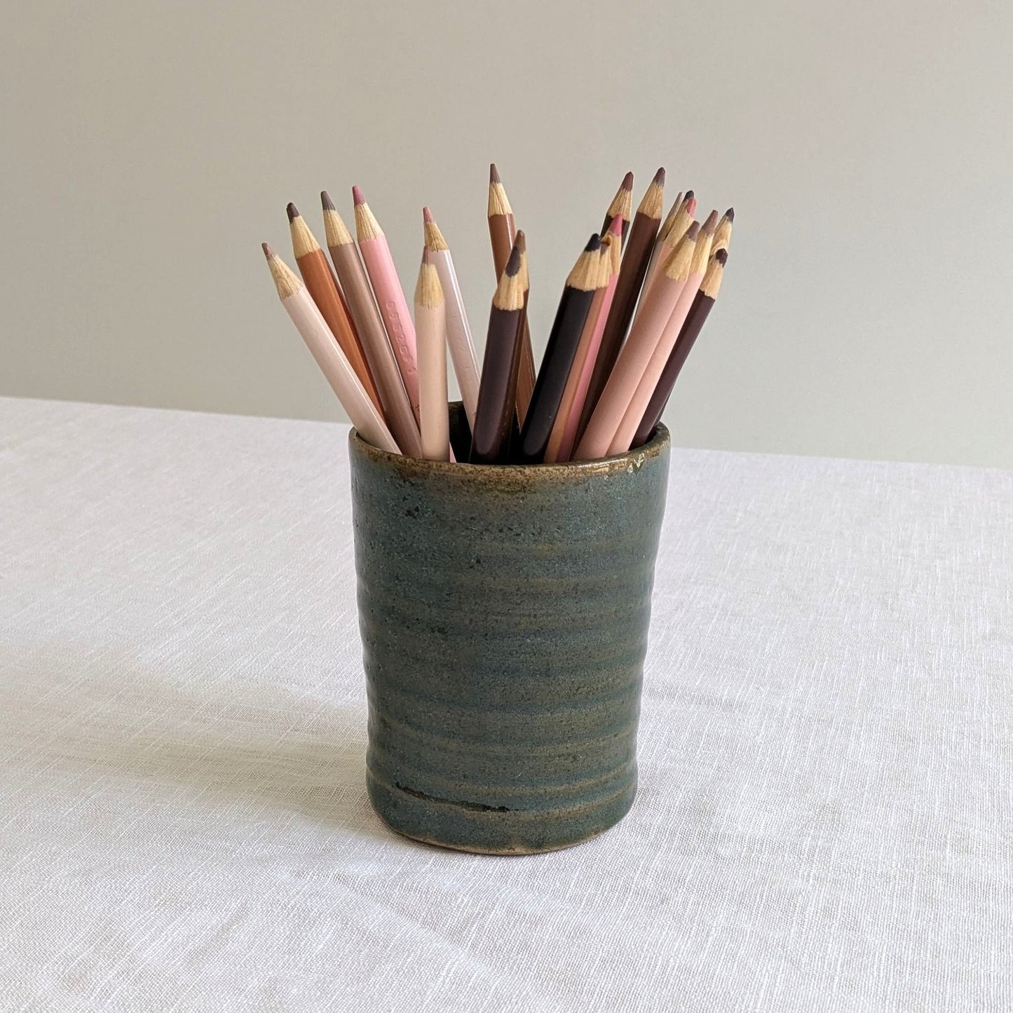 Green Studio Storage Pot