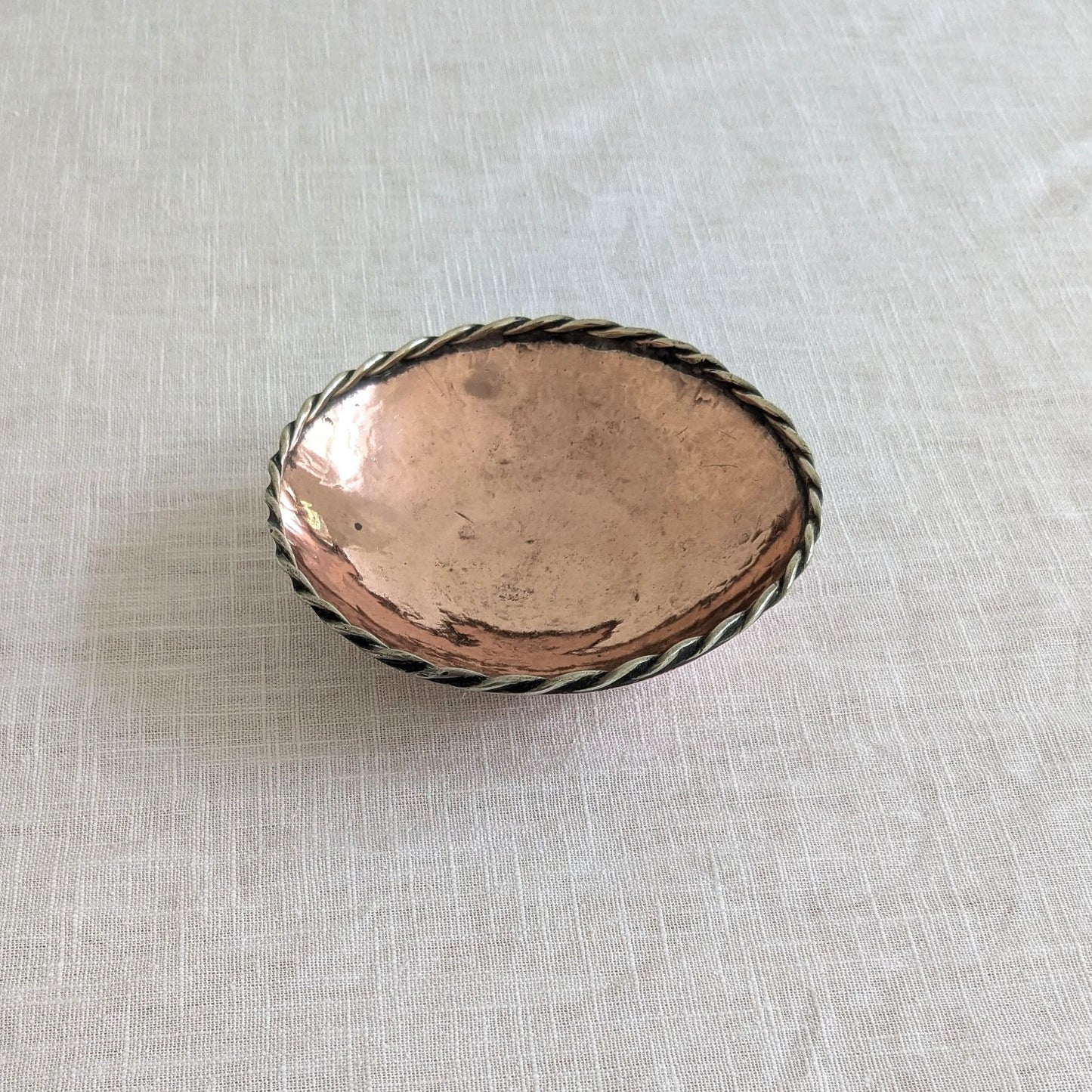 Twist Edge Copper Dish