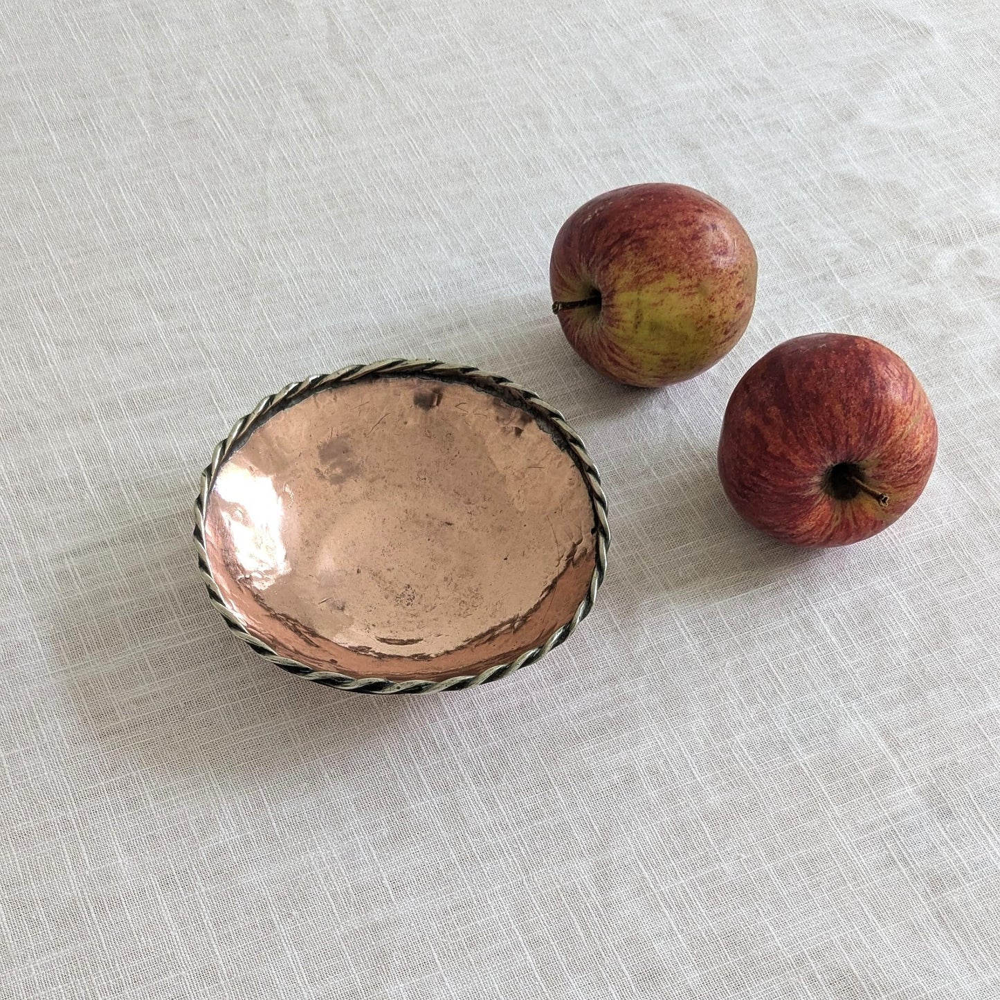 Twist Edge Copper Dish