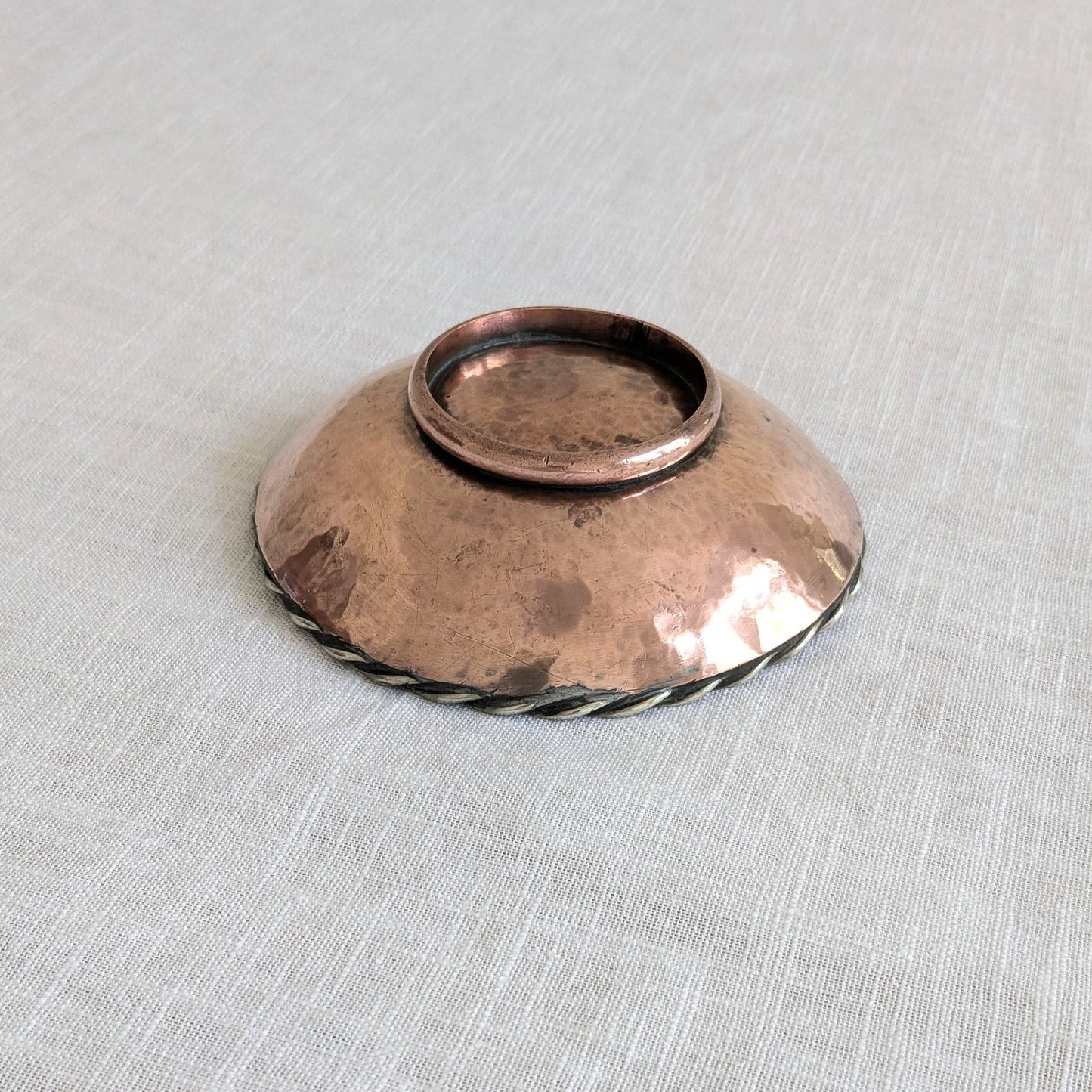 Twist Edge Copper Dish