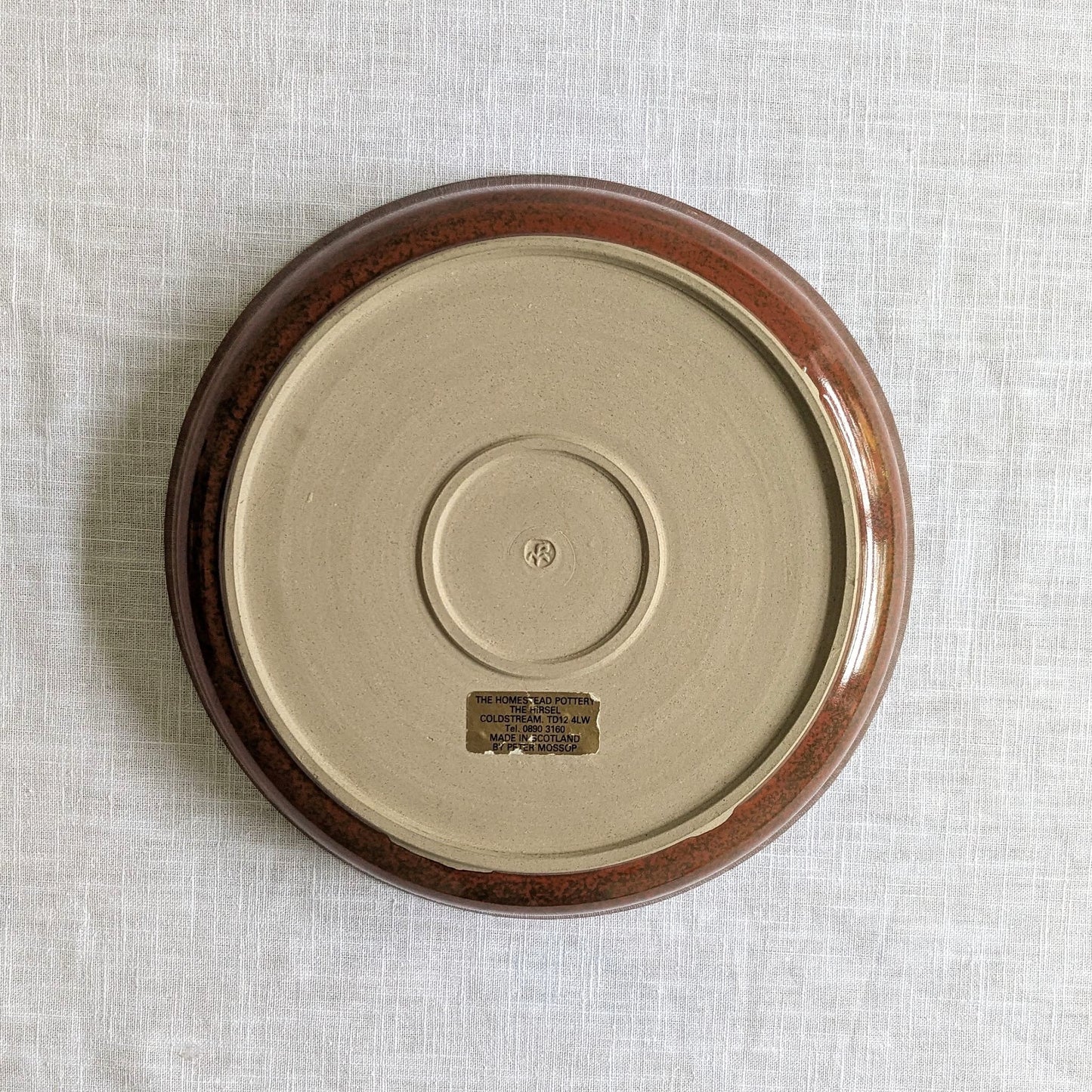 Peter Mossop Studio Pottery Bowl