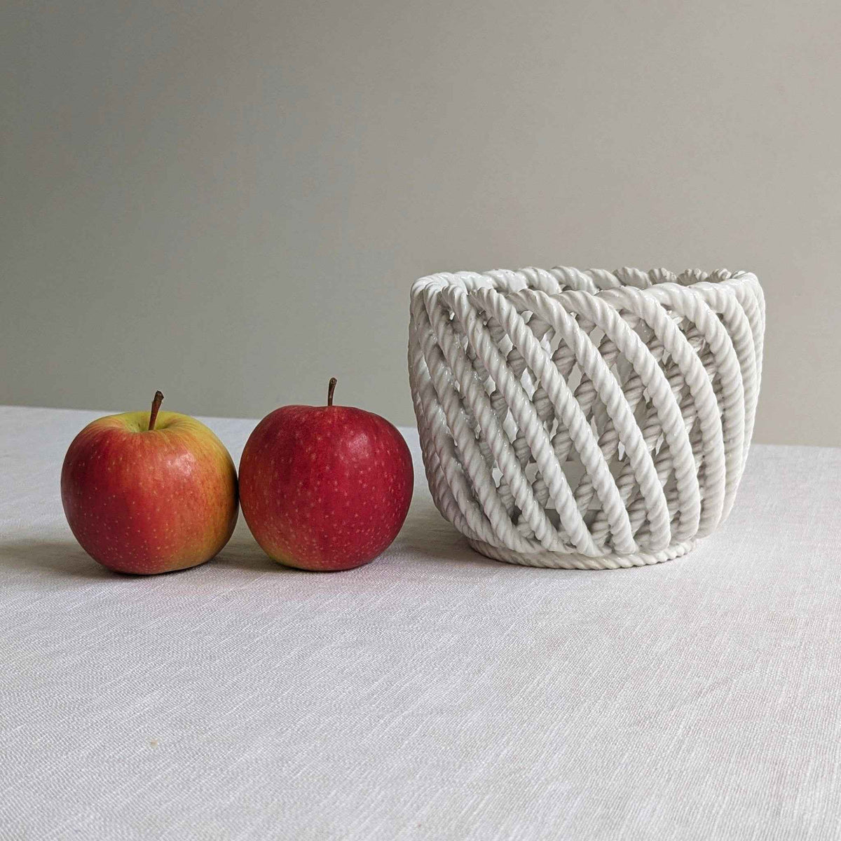 Italian Ceramic Rope Planter