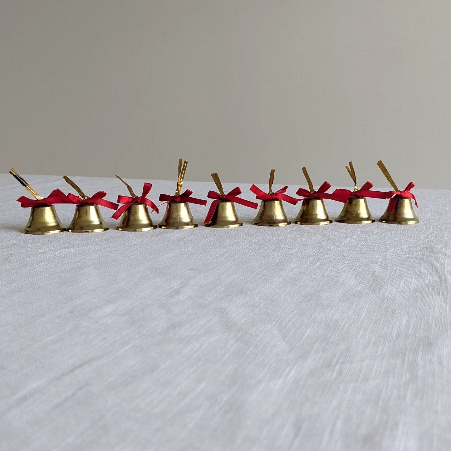 Set of 9 Christmas Bells