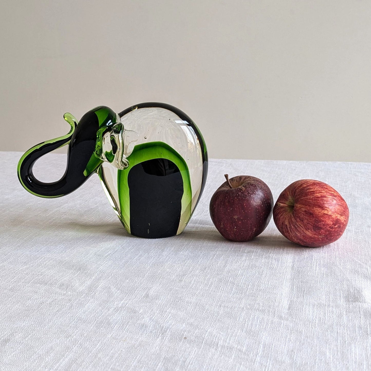 Murano Sommerso Glass Elephant