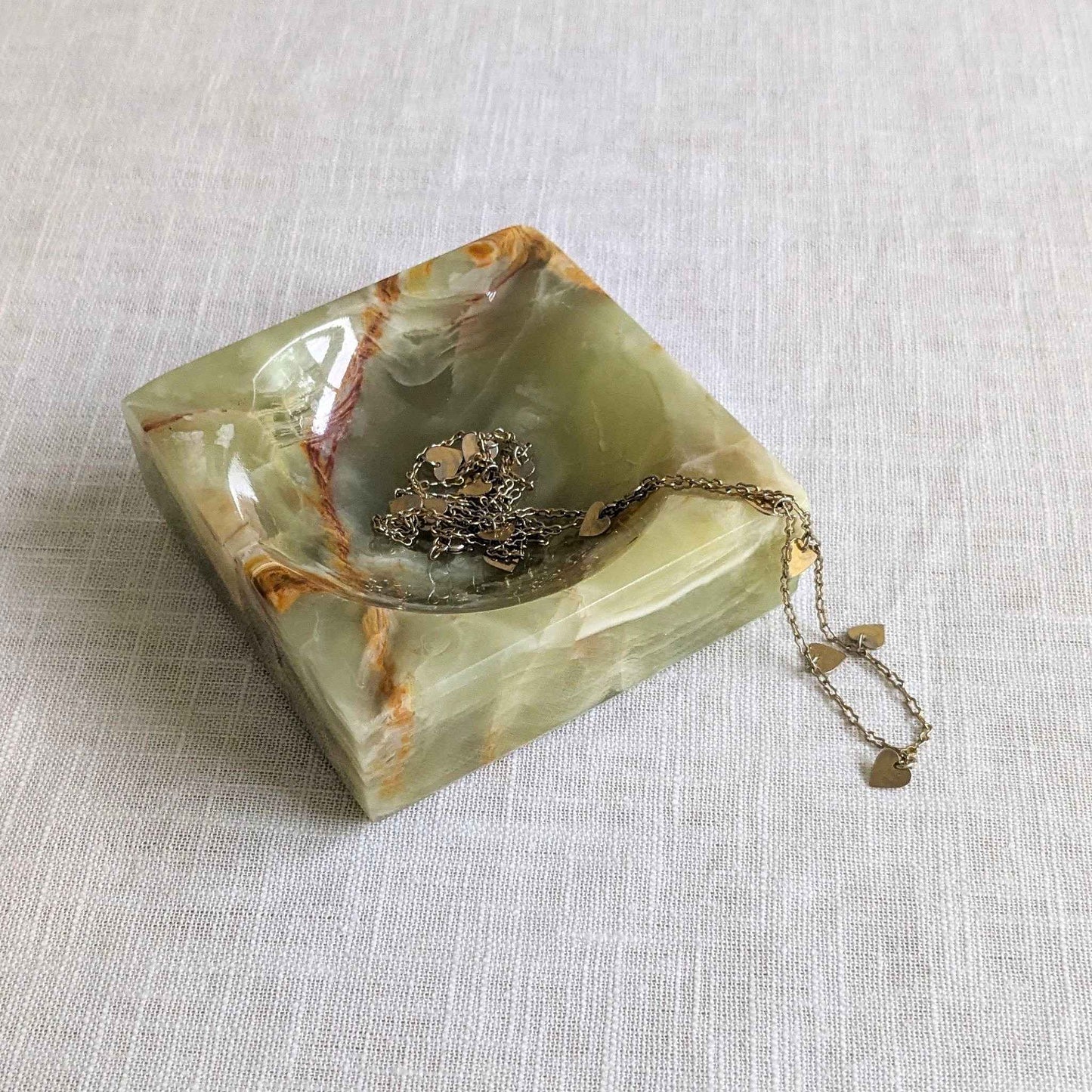 Chunky Onyx Ashtray