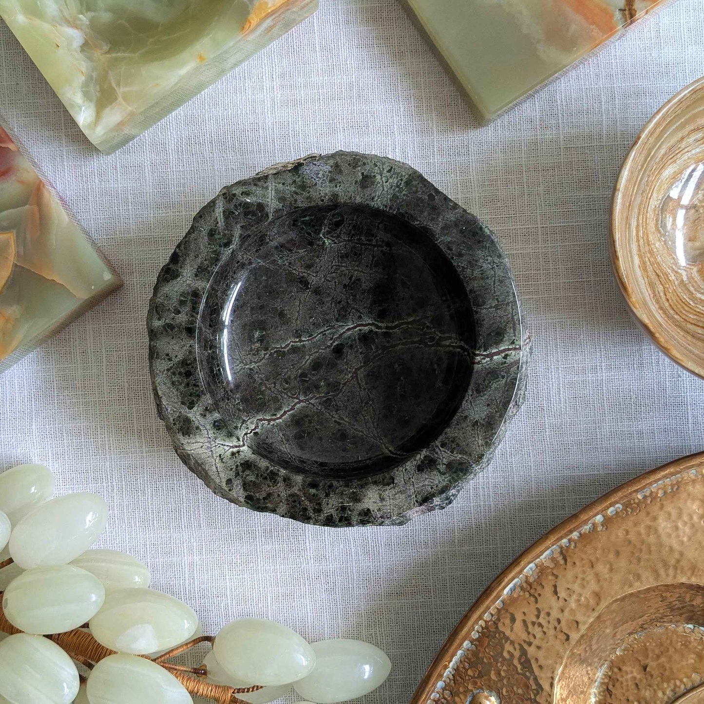 Serpentine Stone Dish