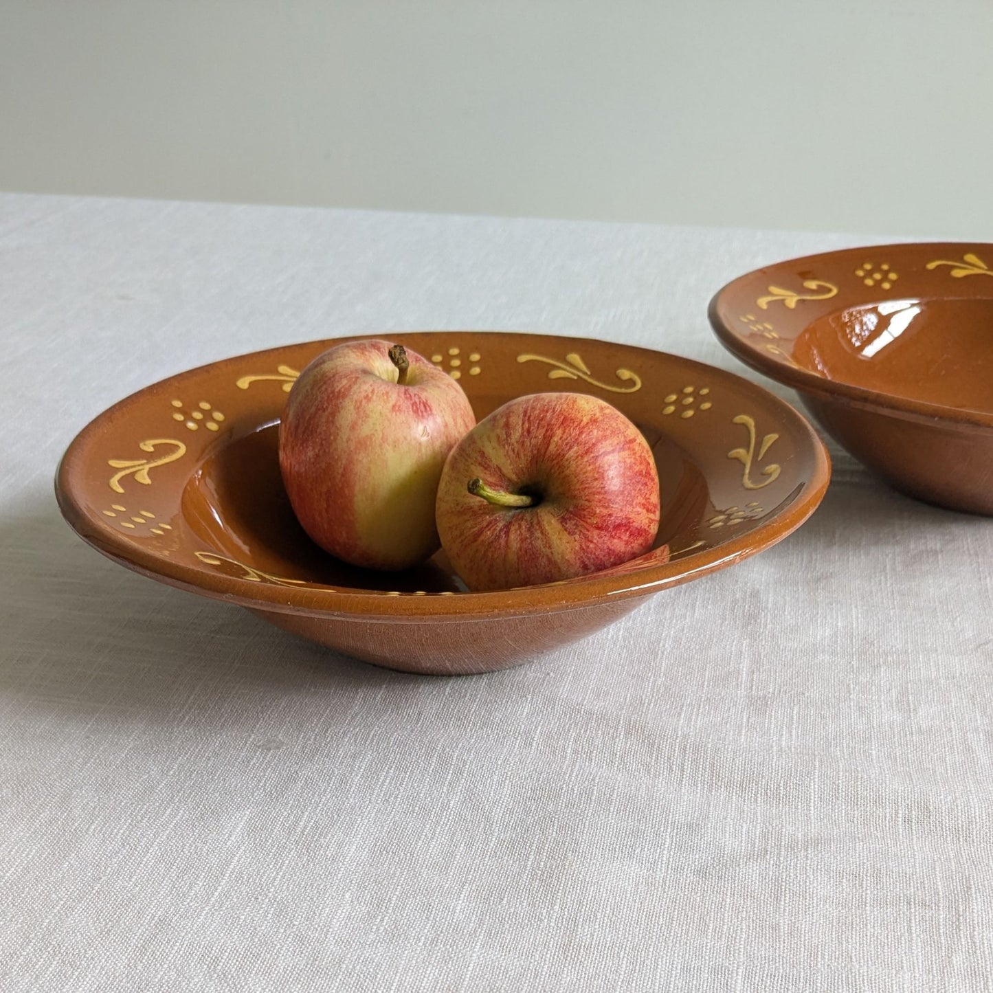 Terracotta Slipware Bowls