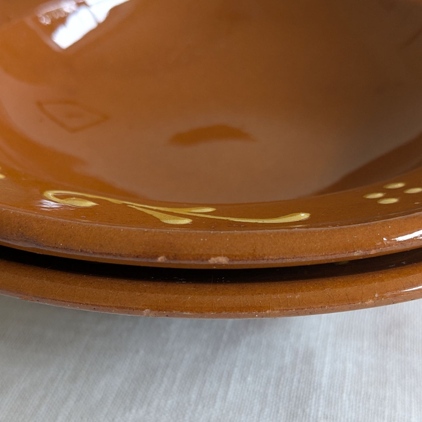 Terracotta Slipware Bowls
