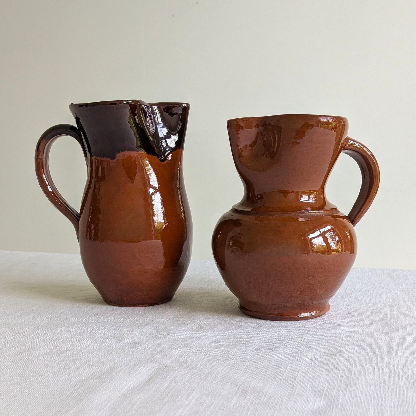 Rustic Terracotta Pitcher