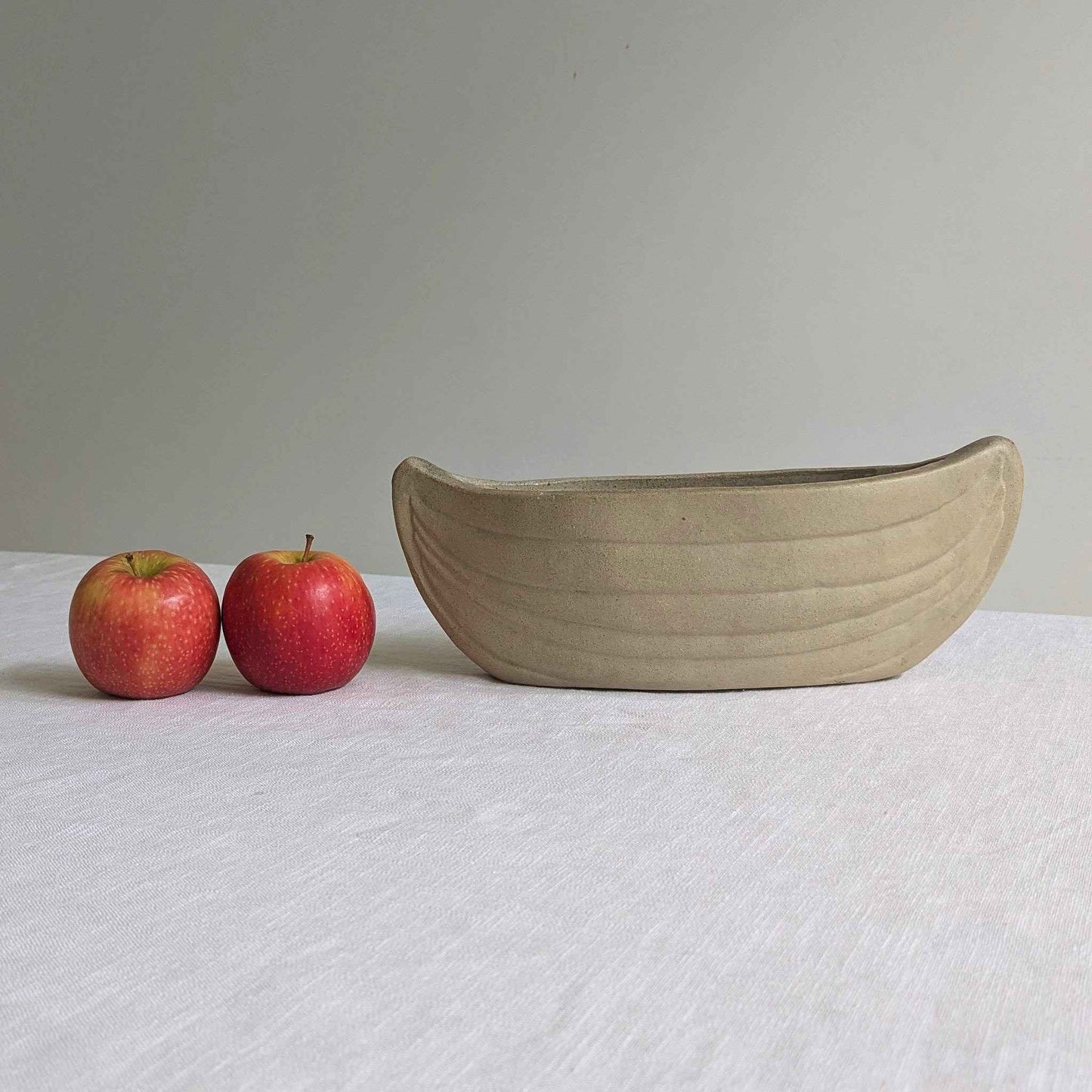 1940s Stoneware Mantle Vase