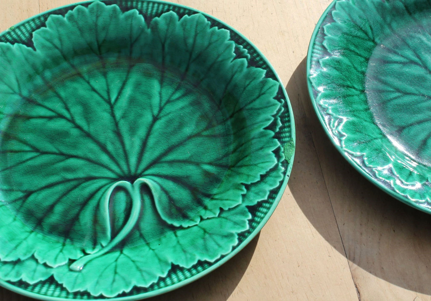 1870s Wedgwood Plates (Repaired)