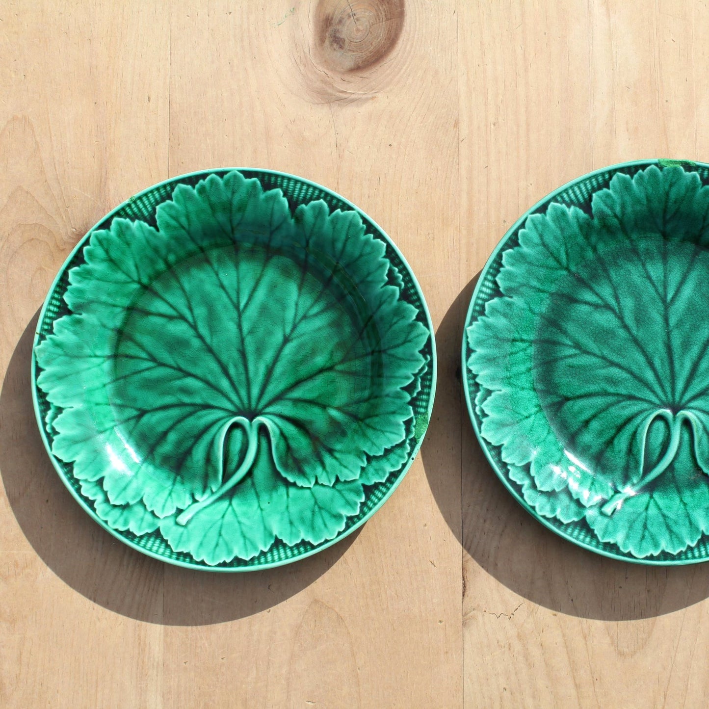 1870s Wedgwood Plates (Repaired)
