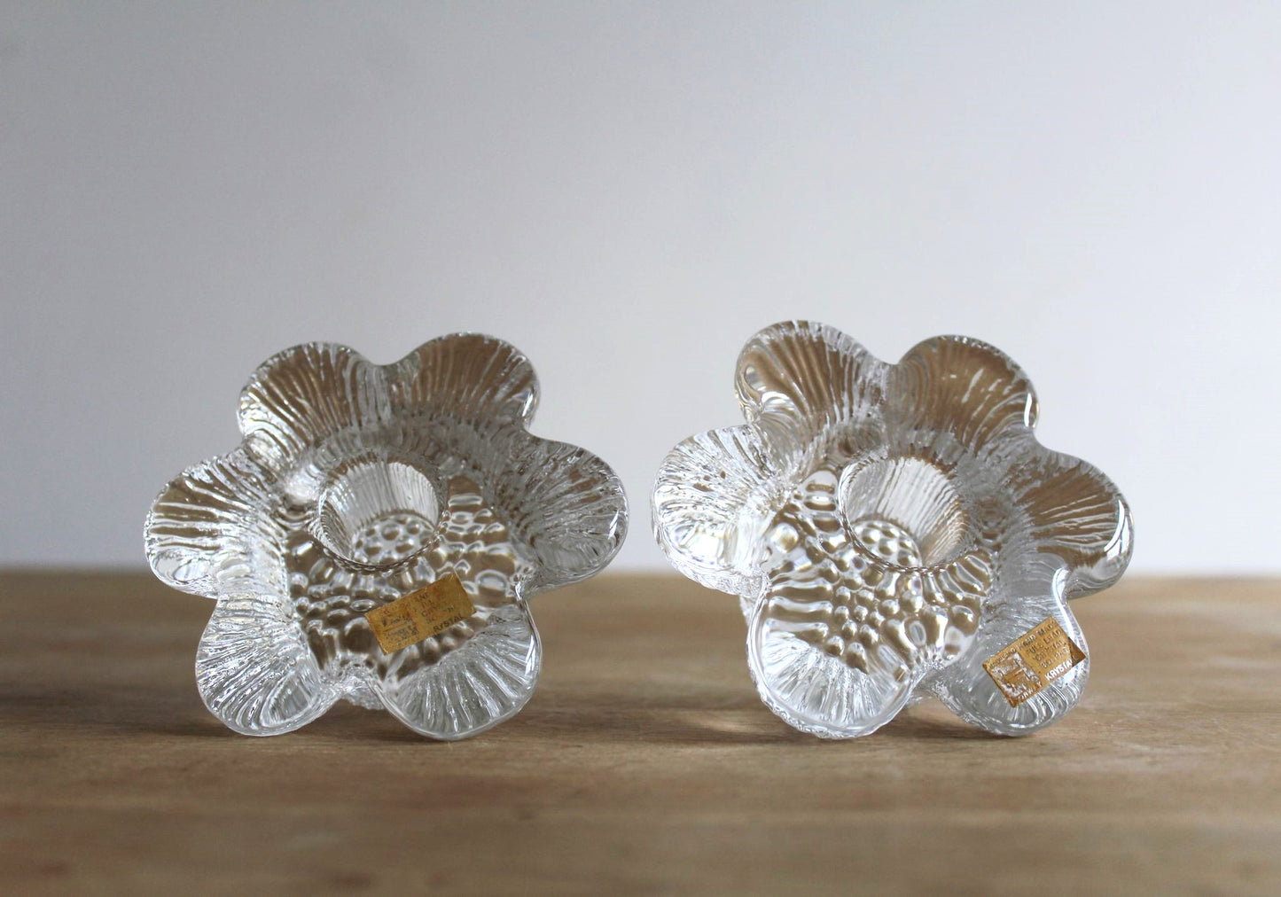 Hadeland Flower Candle Holders