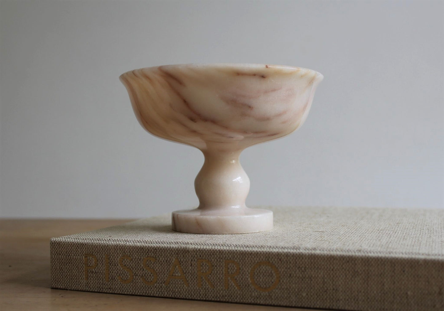 Marble Pedestal Bowl