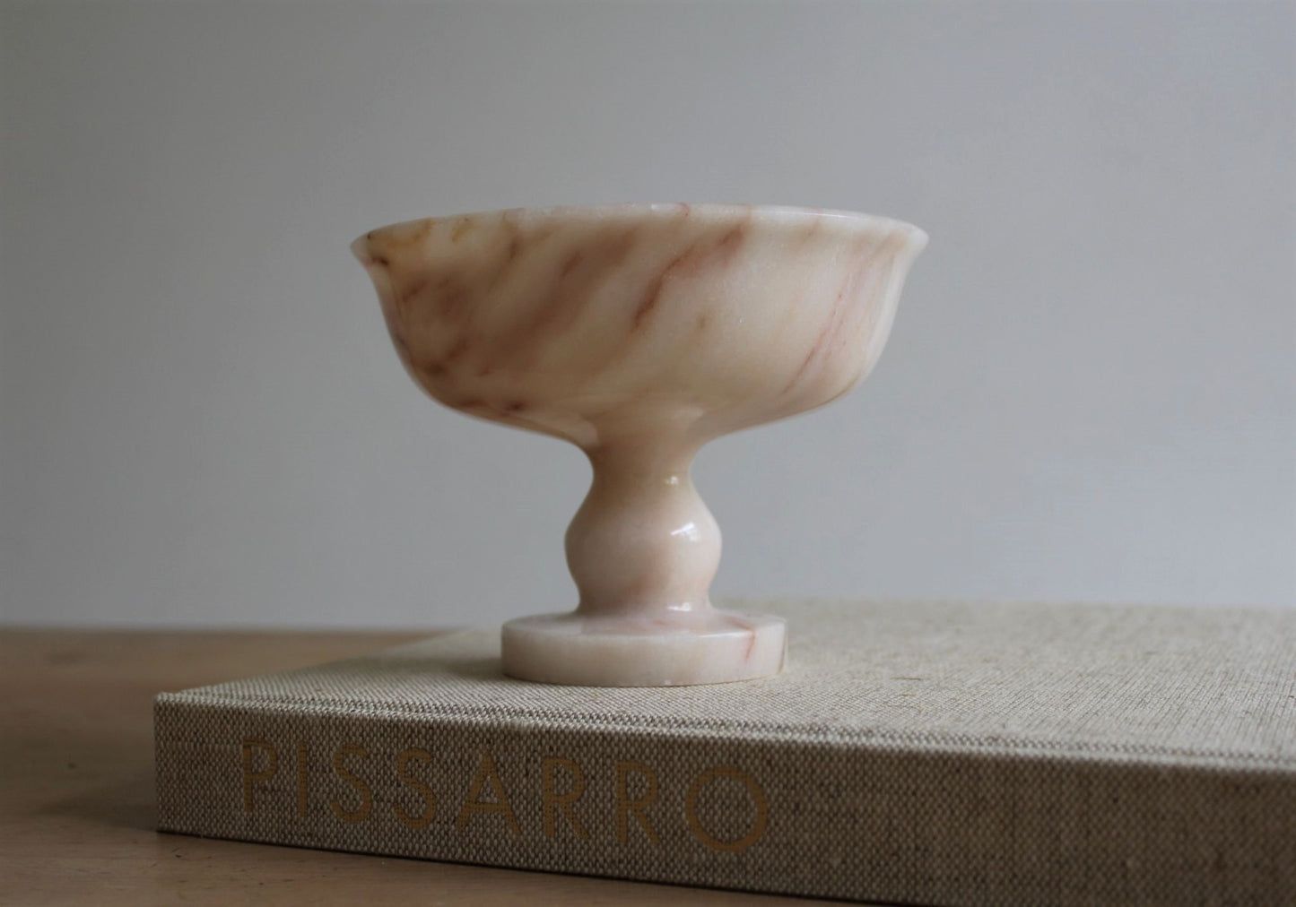 Marble Pedestal Bowl