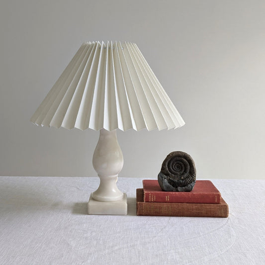 Mid Century Alabaster Lamp