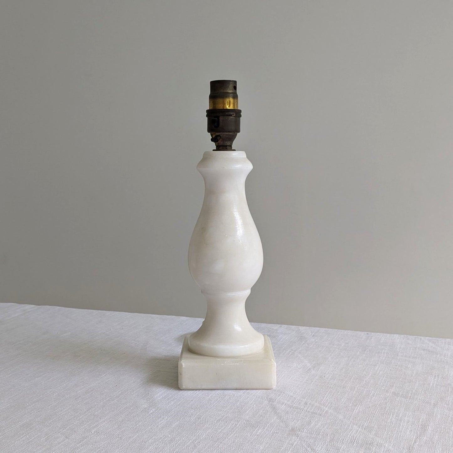 Mid Century Alabaster Lamp