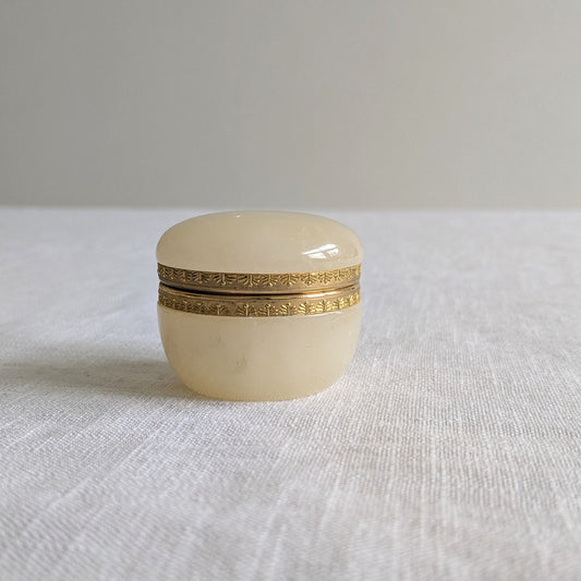 Alabaster Ring Box