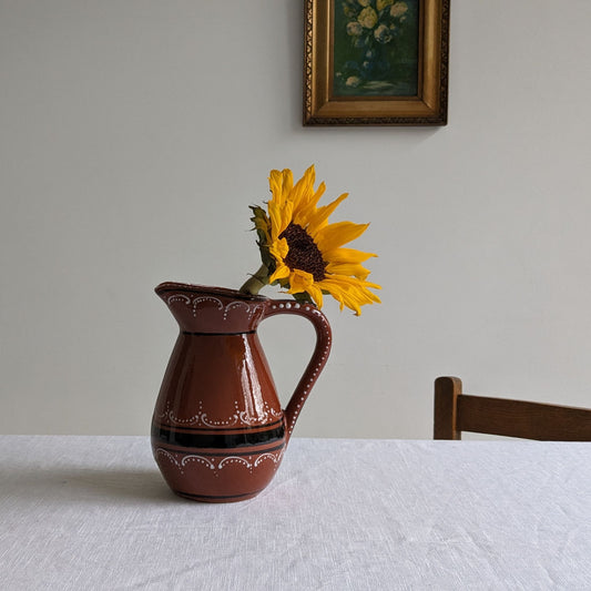 Alcobaca Terracotta Pitcher