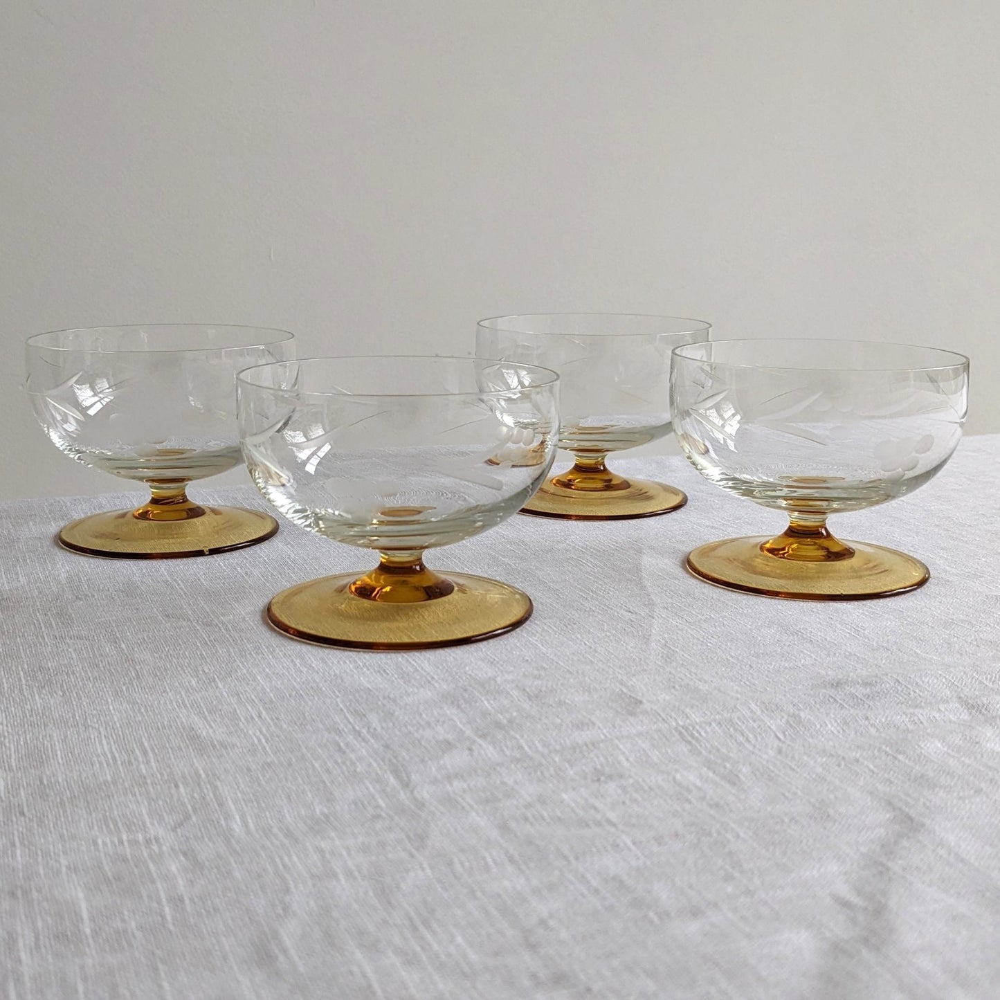 Etched Pudding Bowls