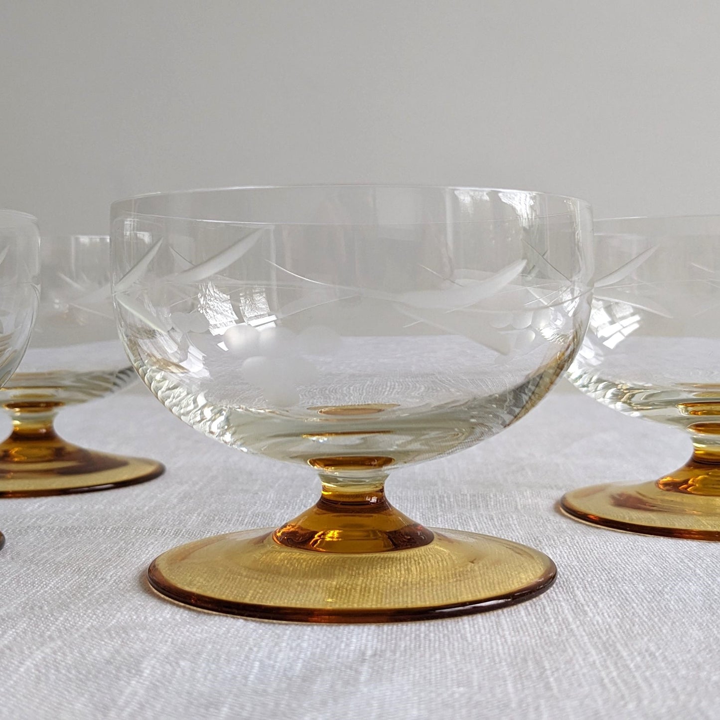 Etched Pudding Bowls