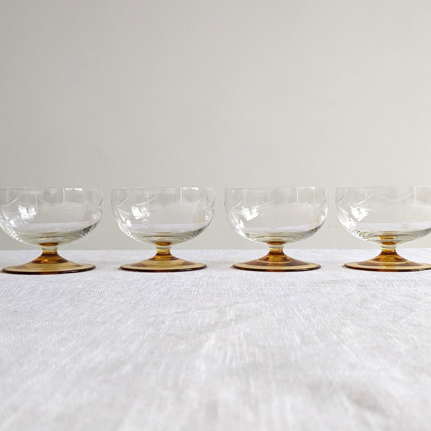 Etched Pudding Bowls