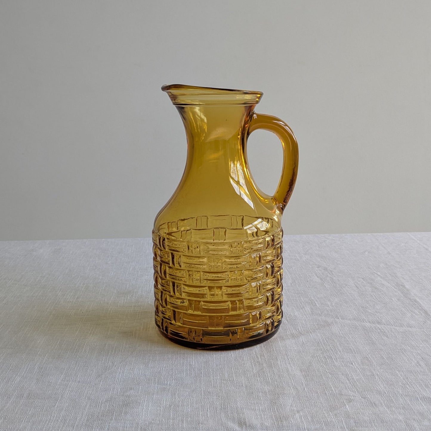 Basket Weave Pitcher Set