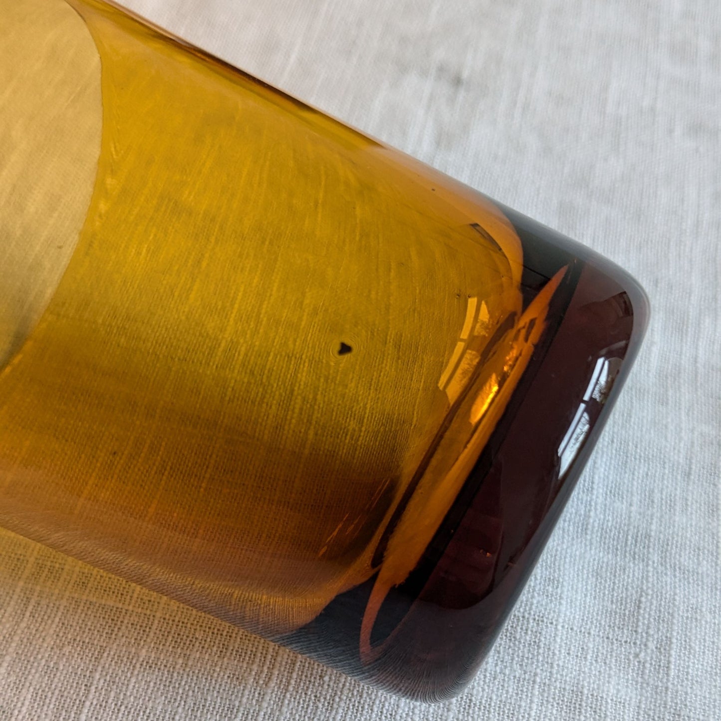 Handmade Amber Tumblers