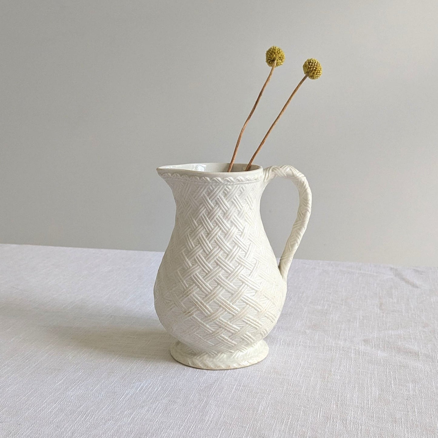 Antique Basketweave Jug