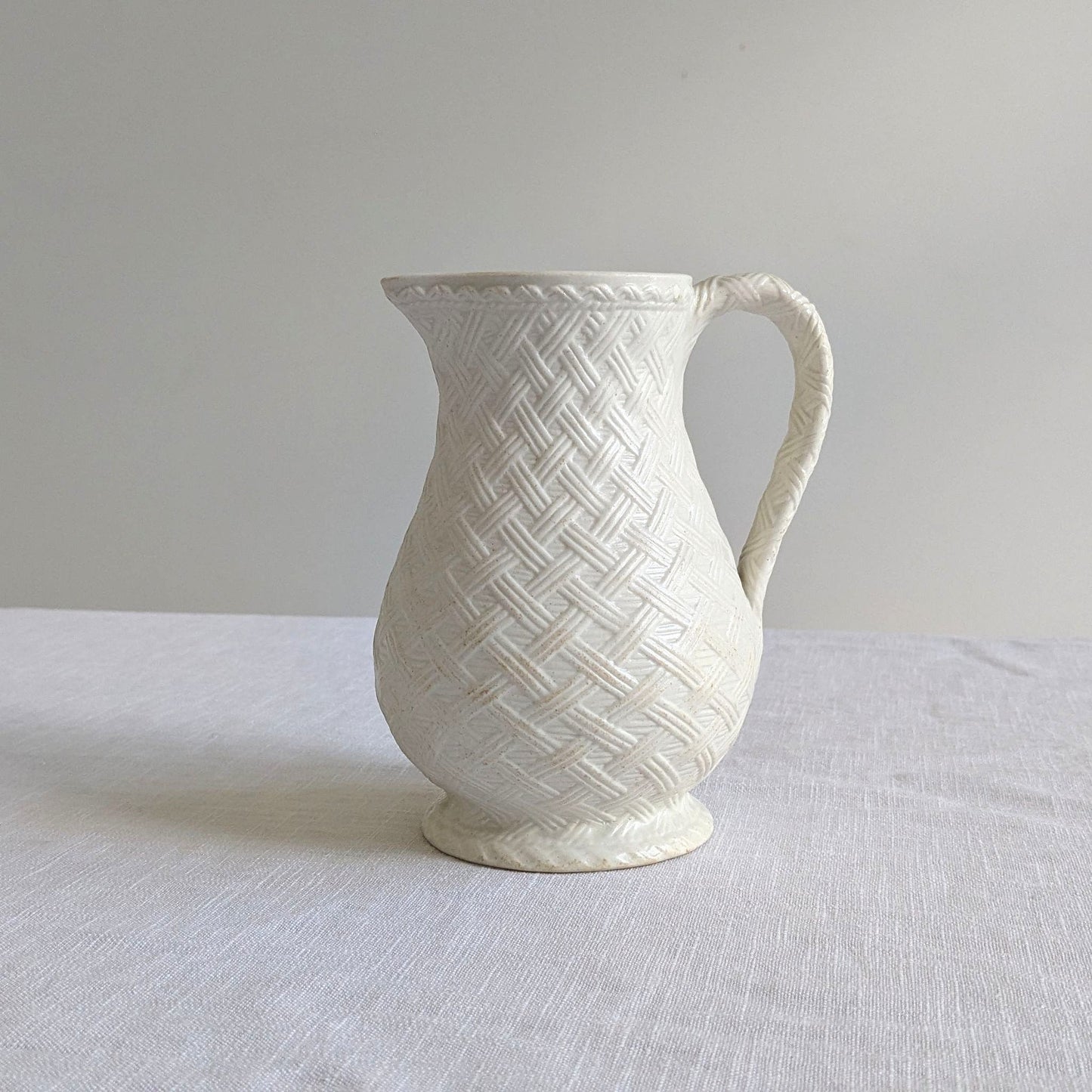Antique Basketweave Jug