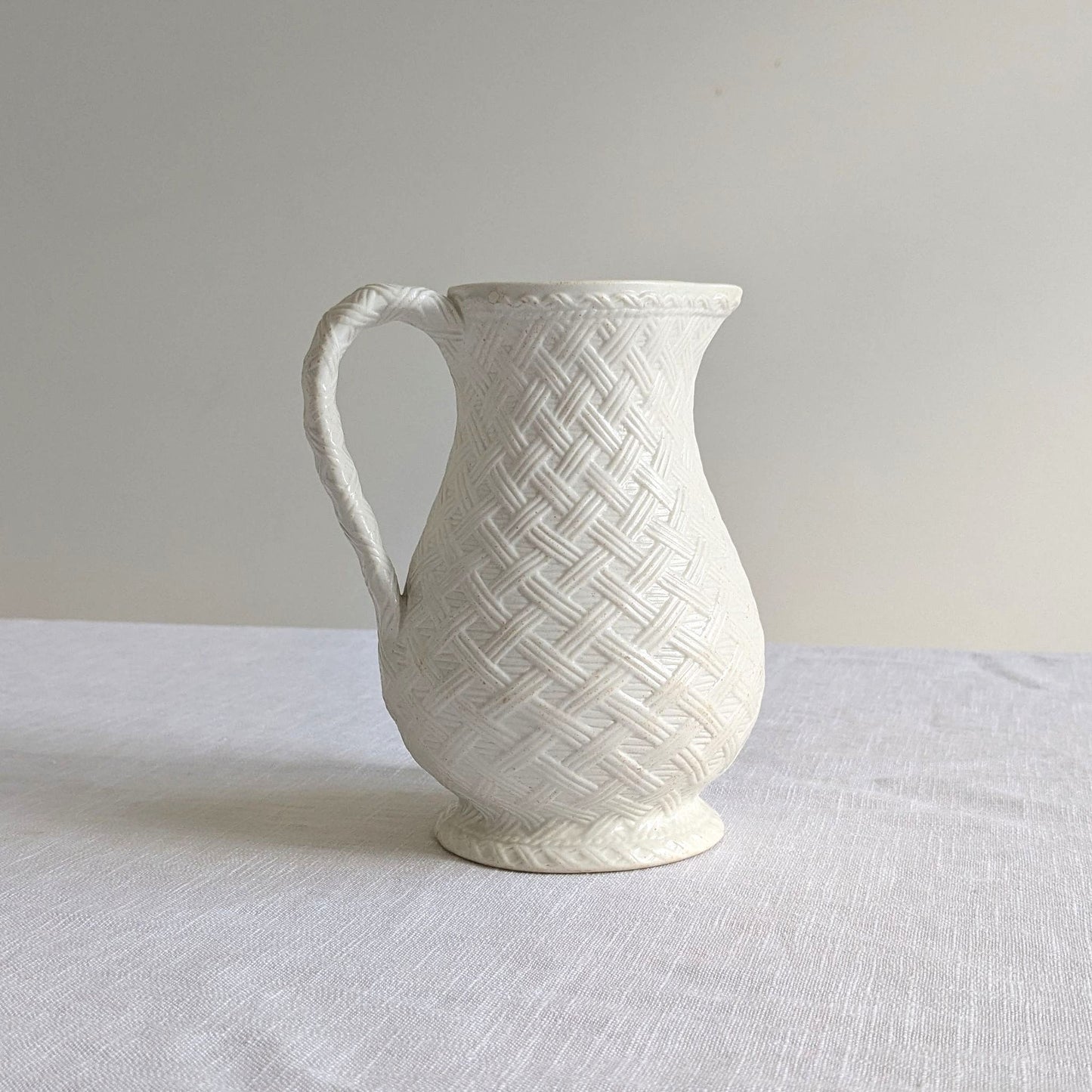 Antique Basketweave Jug