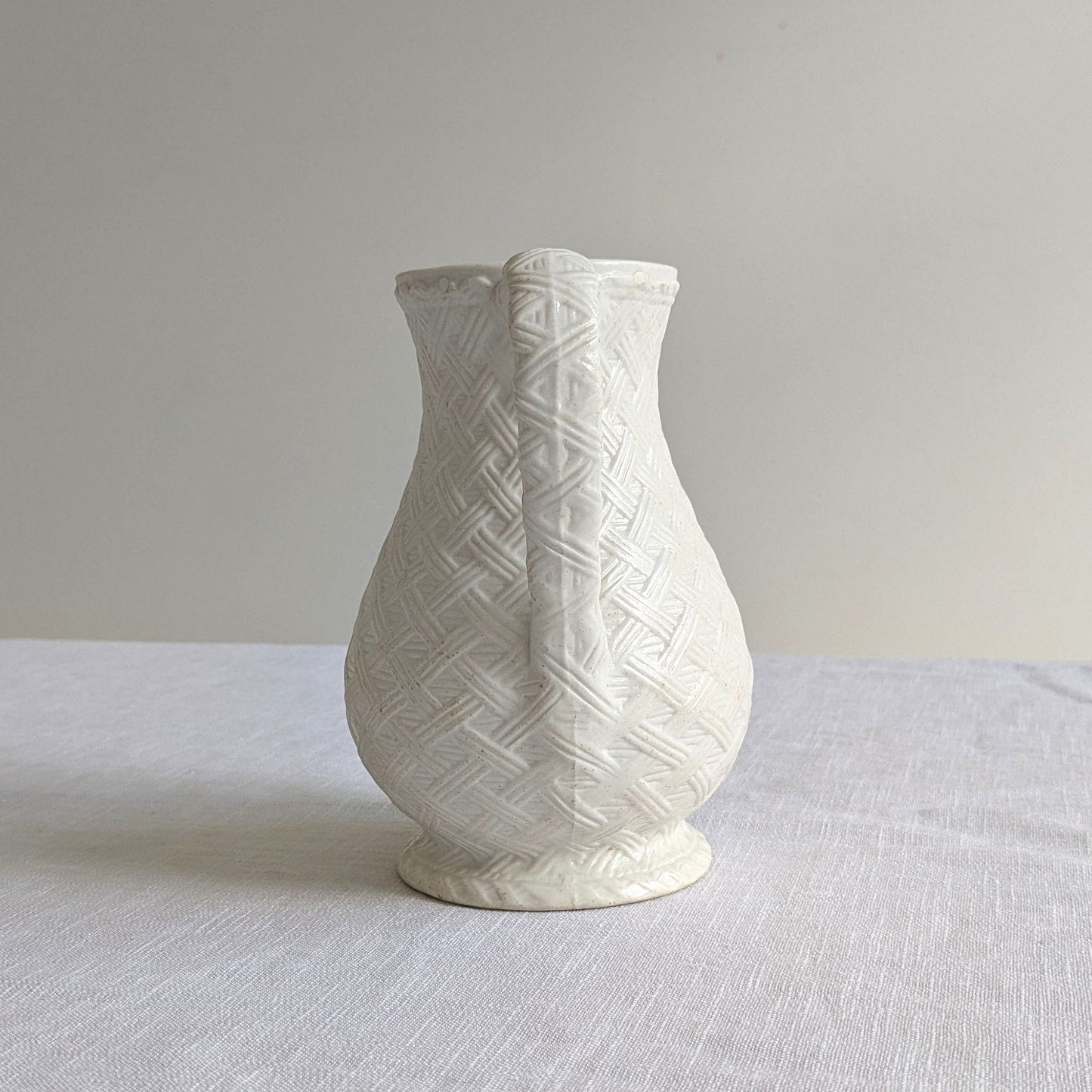 Antique Basketweave Jug