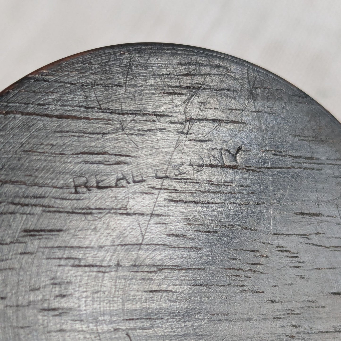 Antique Ebony Candlesticks