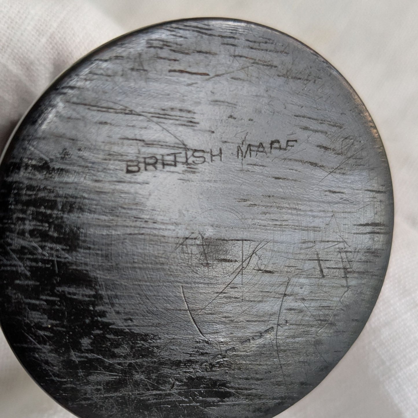 Antique Ebony Candlesticks