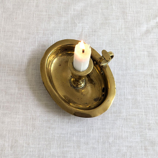 Georgian Brass Chamberstick