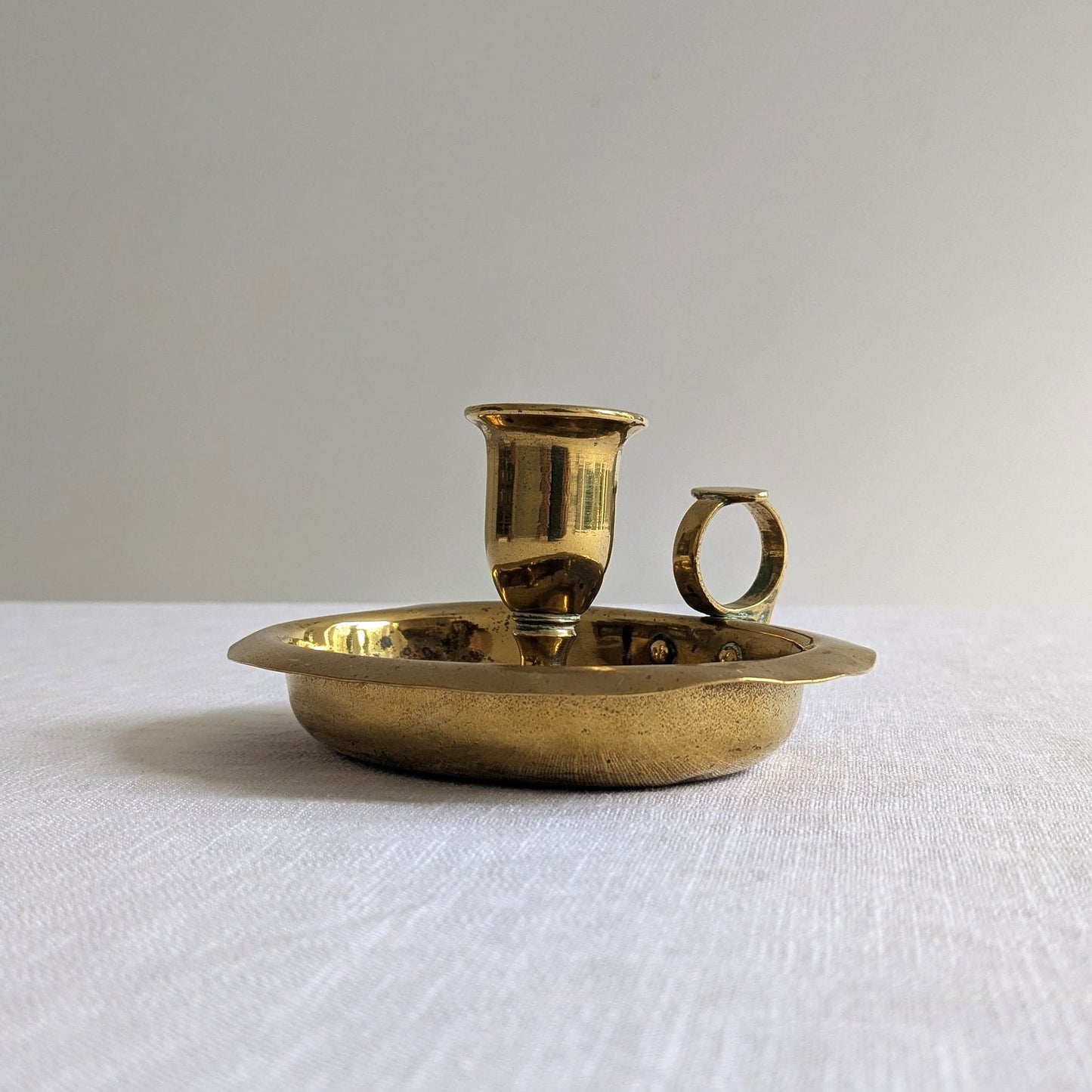 Georgian Brass Chamberstick