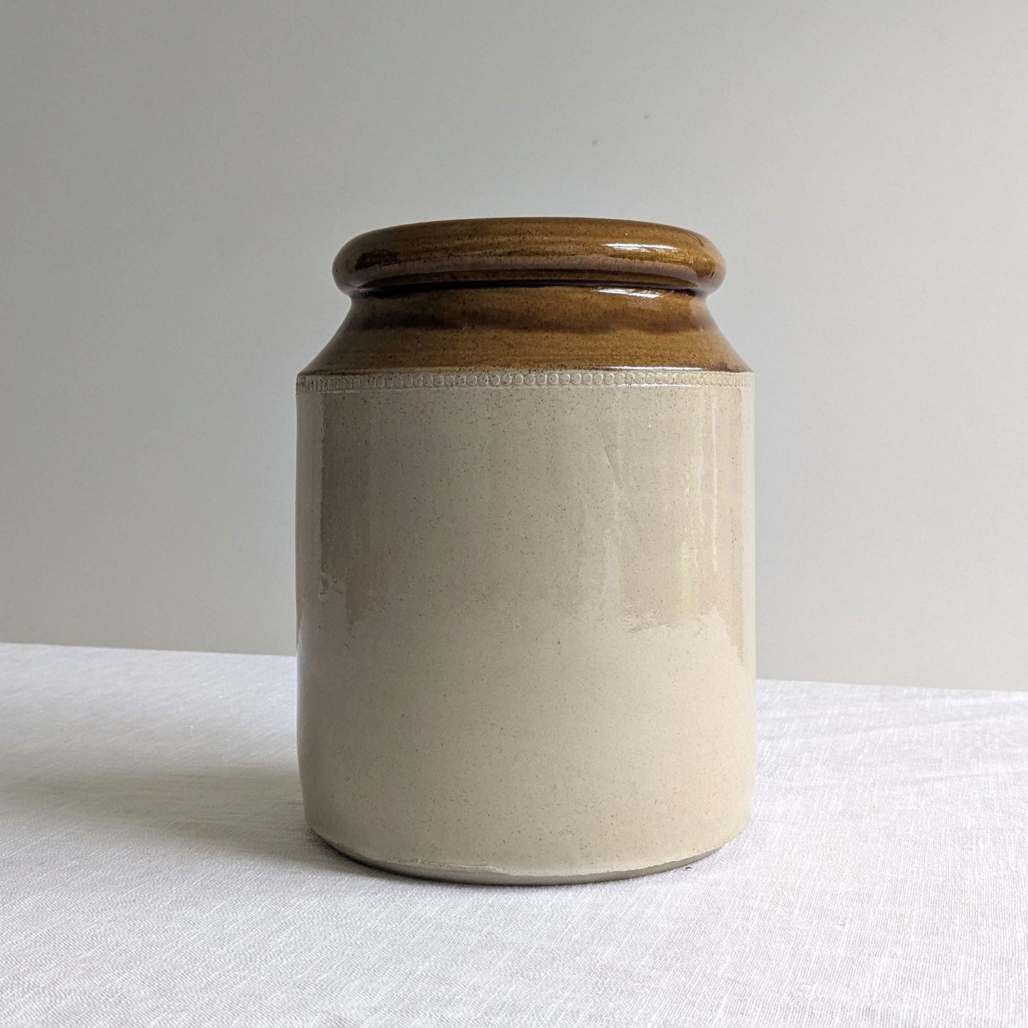 XL Stoneware Jar