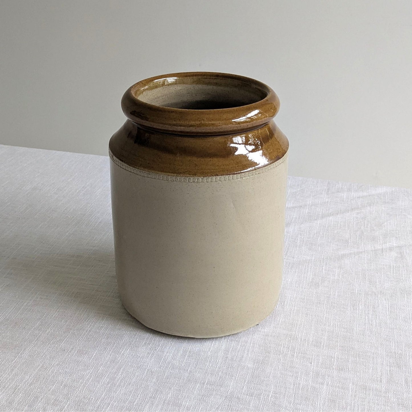XL Stoneware Jar