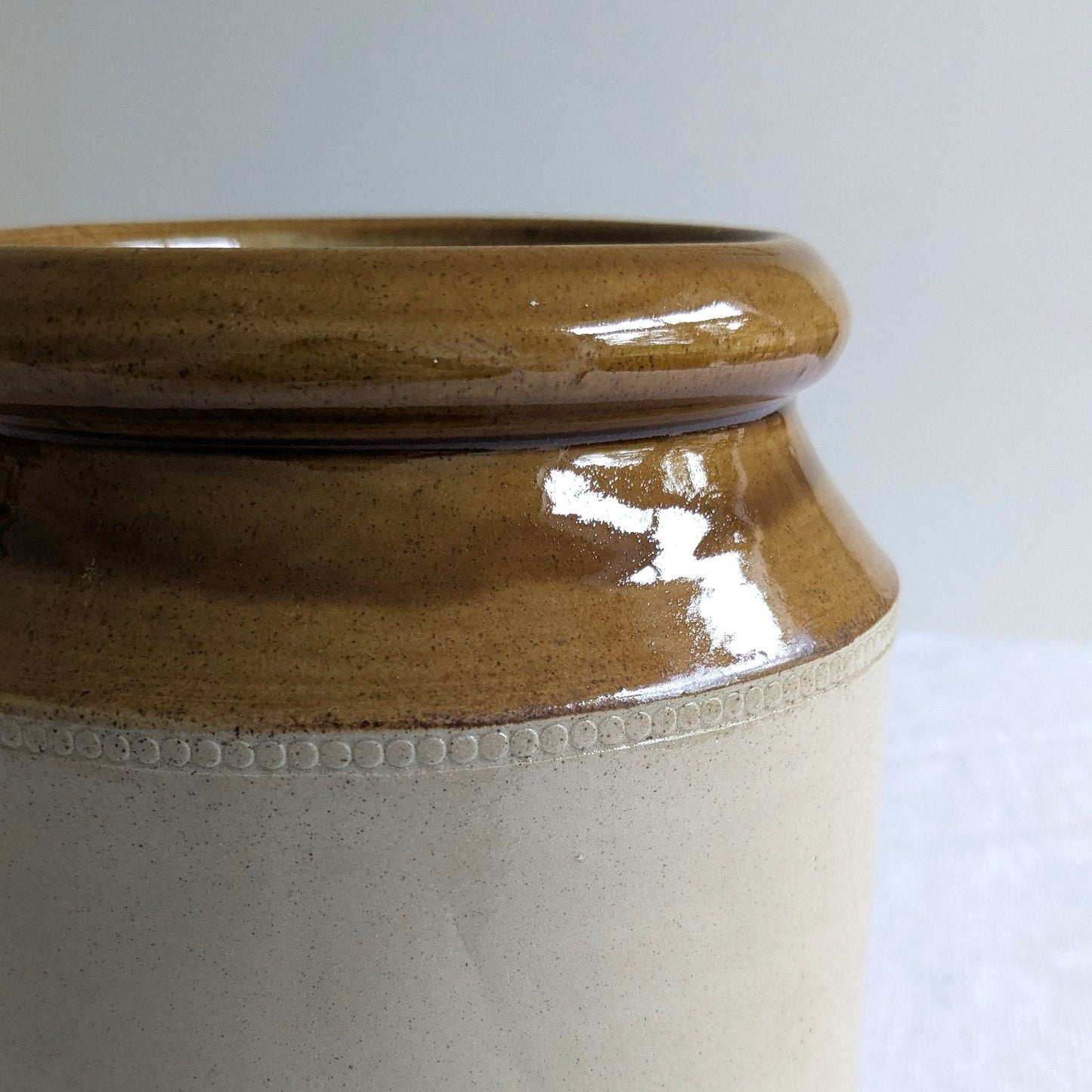 XL Stoneware Jar