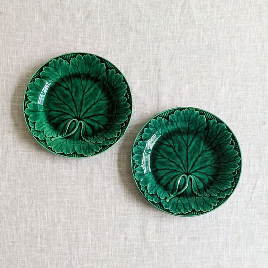 Antique Wedgwood Plate Pair (Repaired)