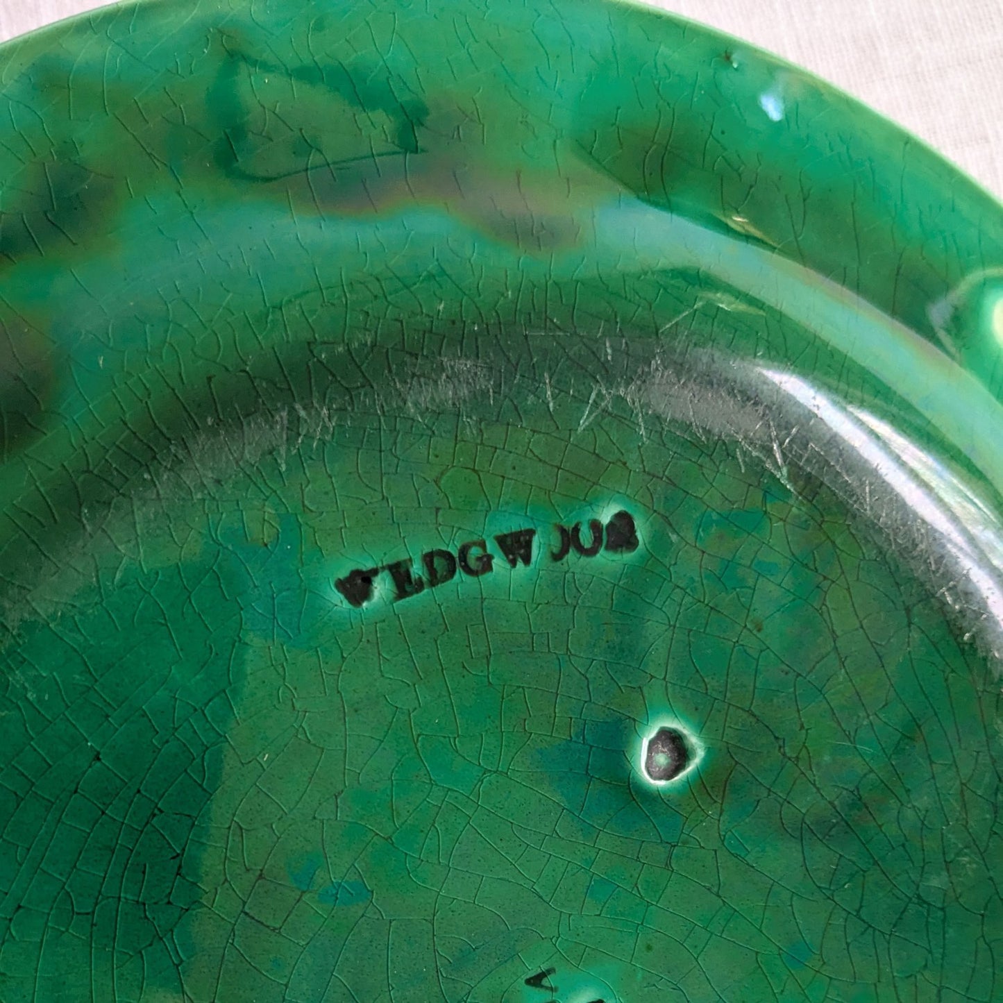 Antique Wedgwood Plate Pair (Repaired)