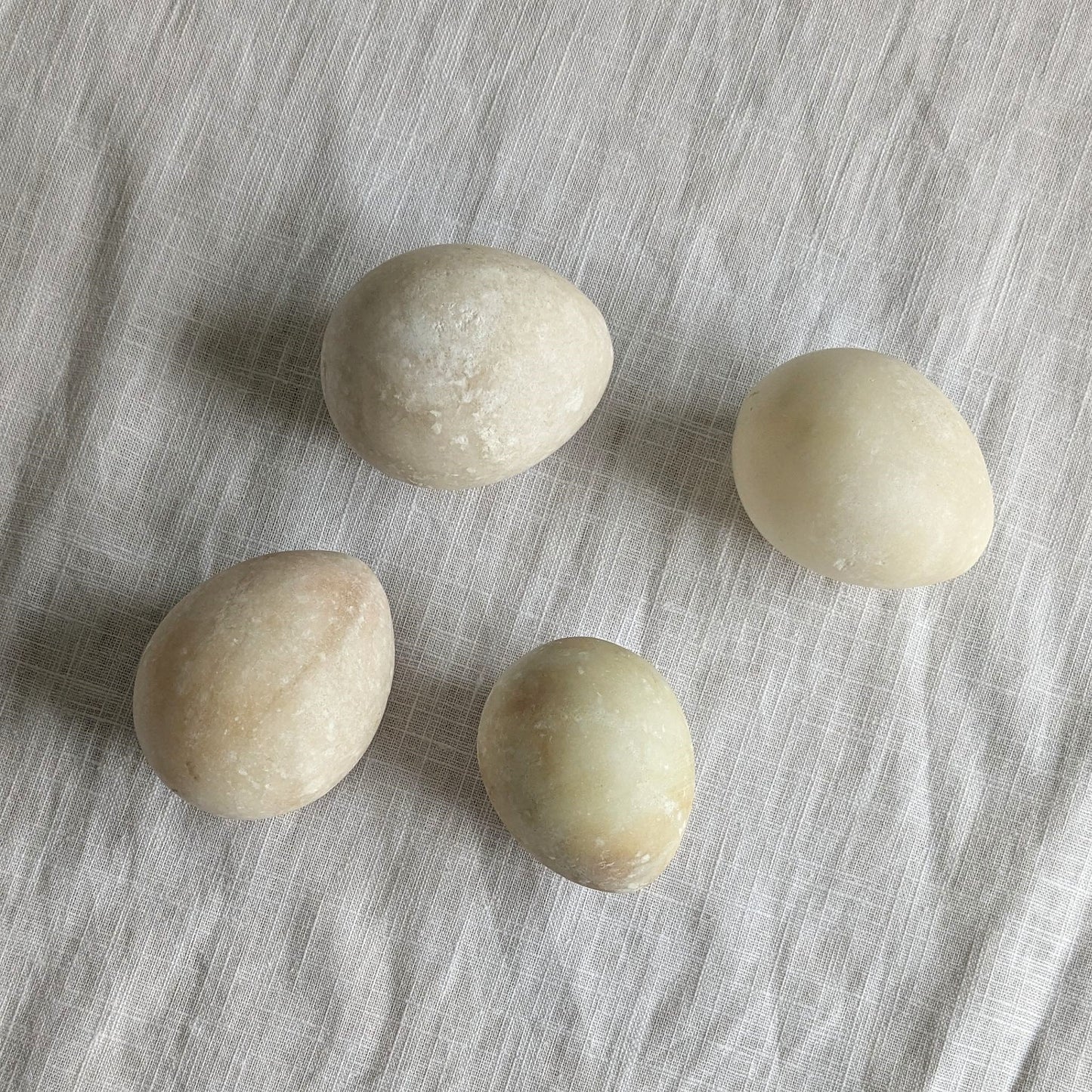 Antique Alabaster Eggs