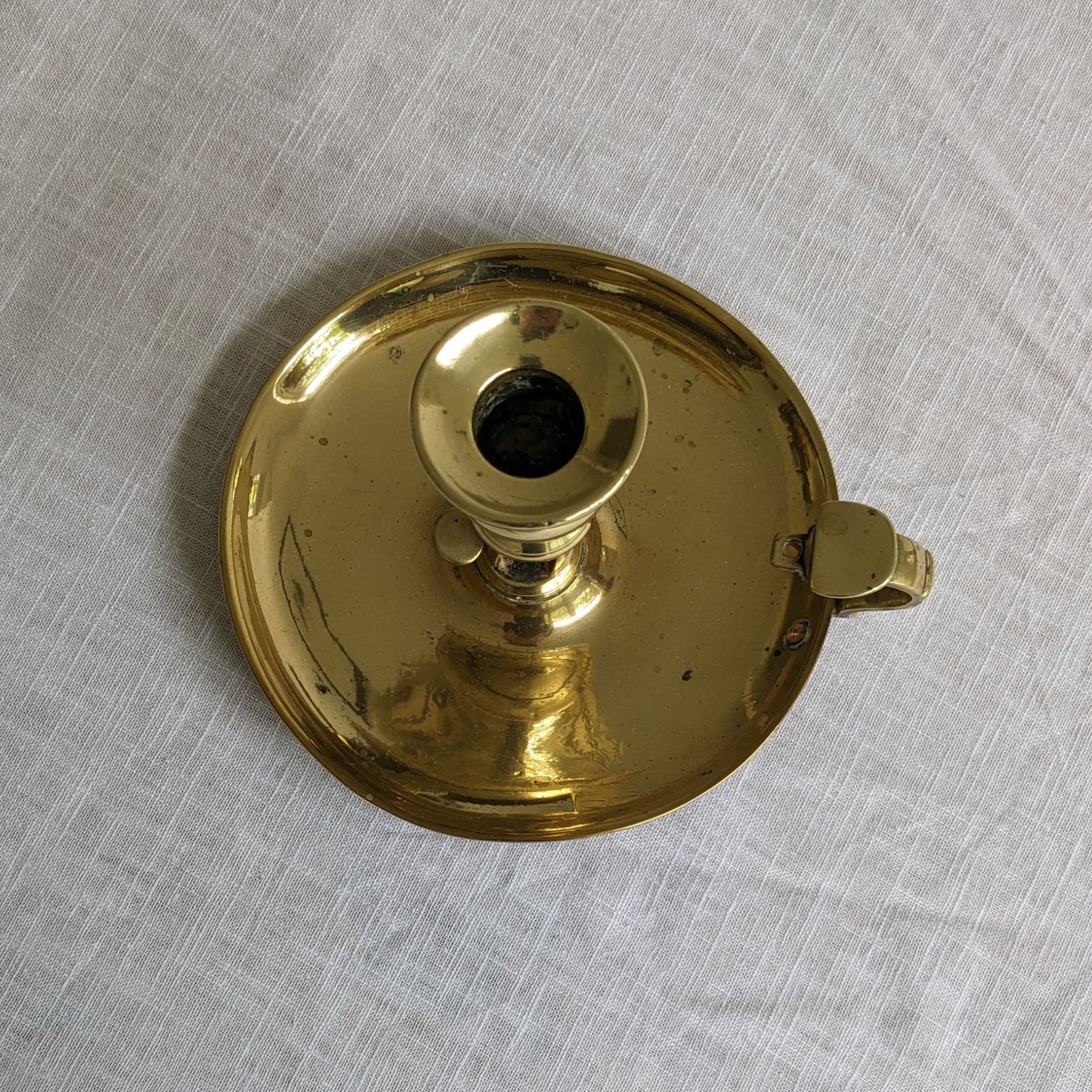 Antique Brass Chamberstick