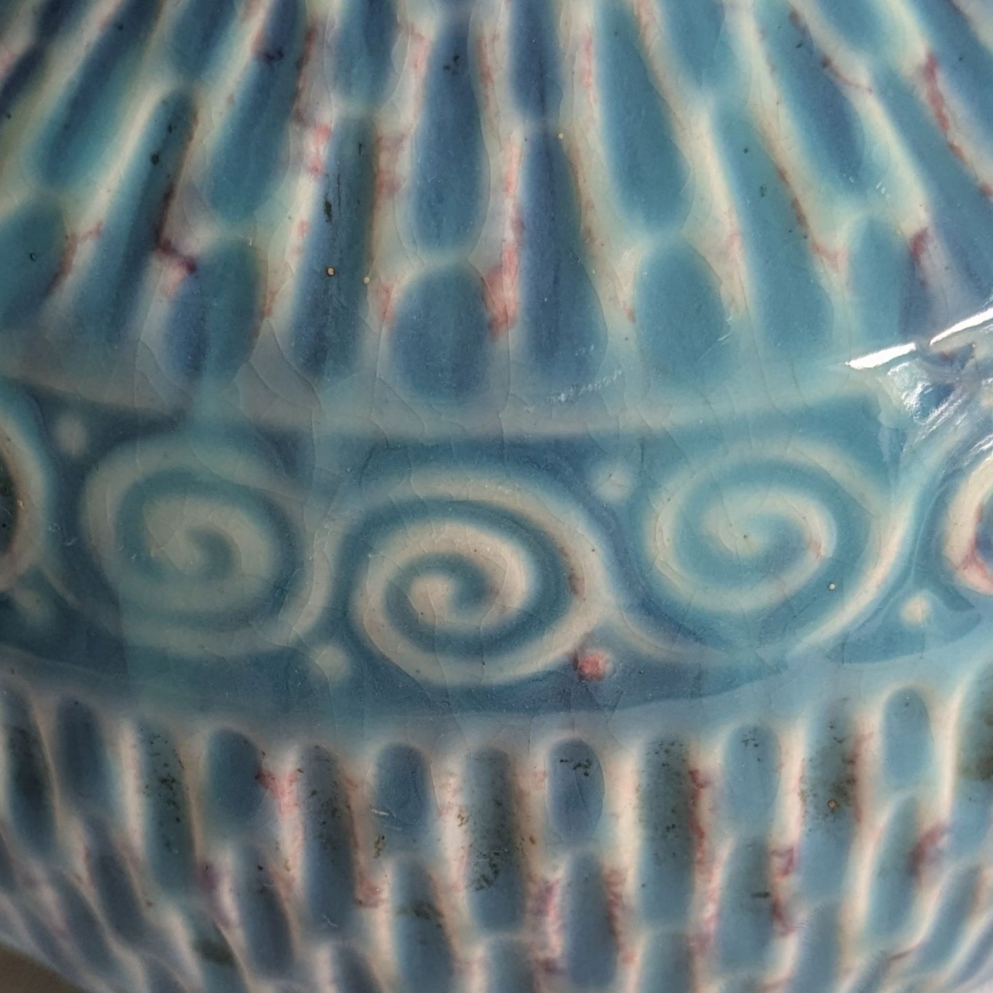 Art Nouveau Spiral Vase