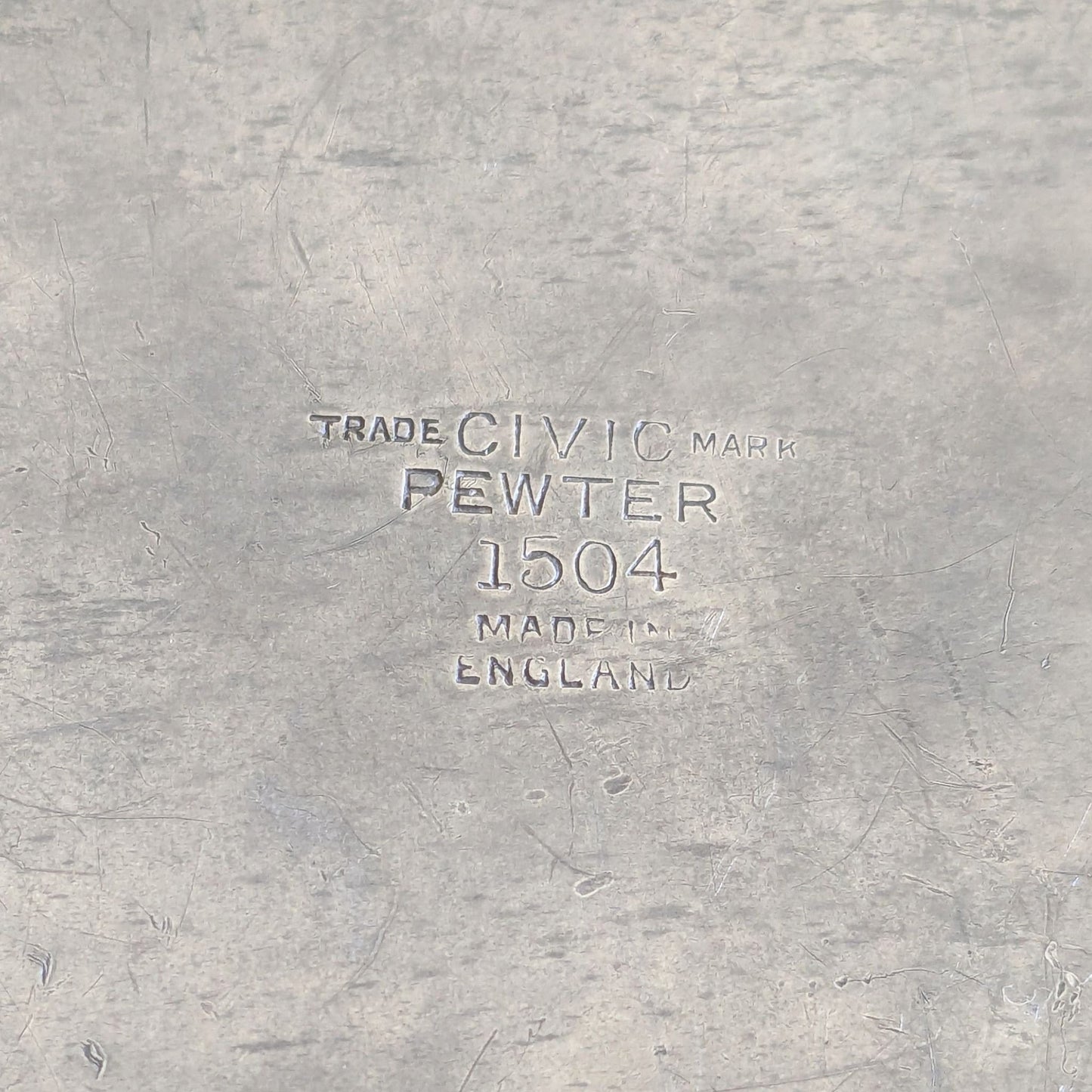 Arts & Crafts Pewter Box