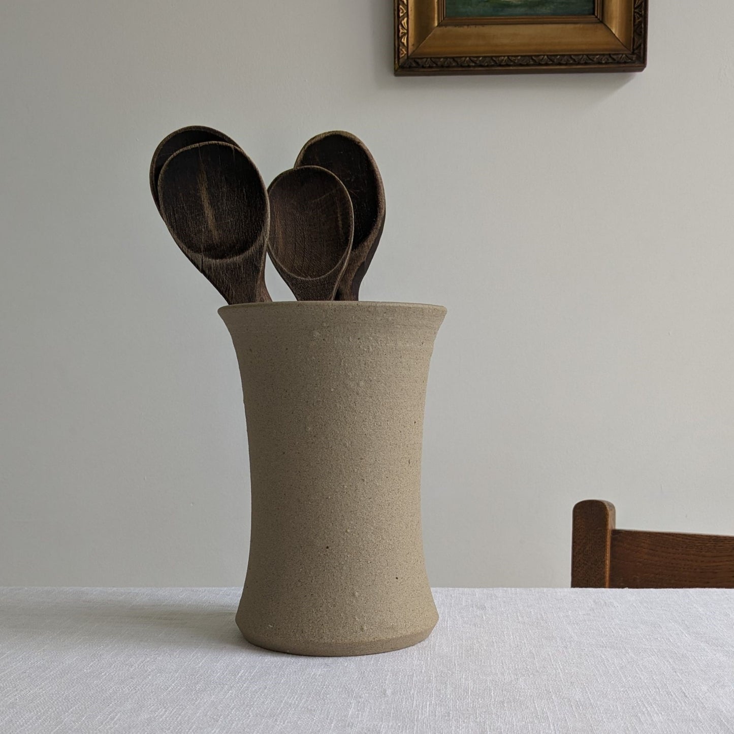 Textured Vase / Utensil Holder