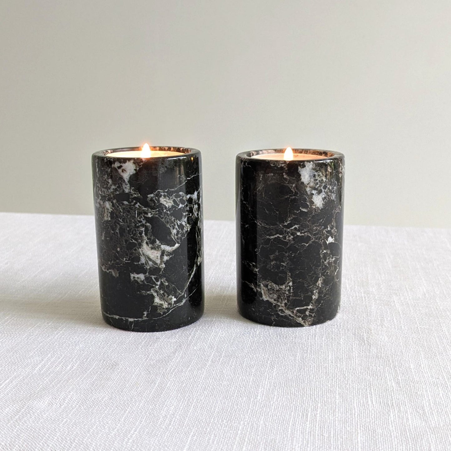 Marble Tealight Duo