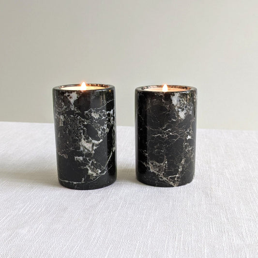 Marble Tealight Duo