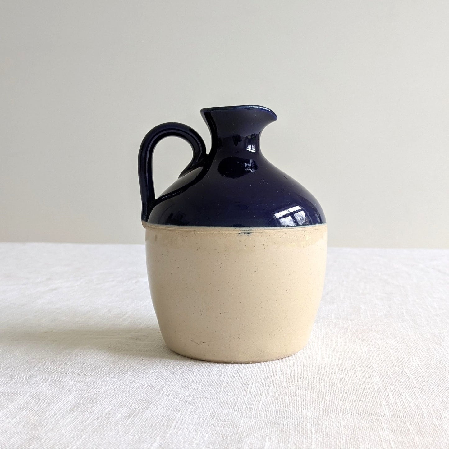 Blue Stoneware Flagon