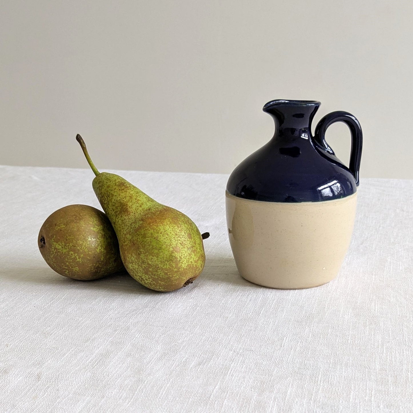 Blue Stoneware Flagon